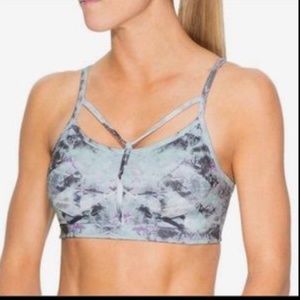 Athleta summer peace bra top L
